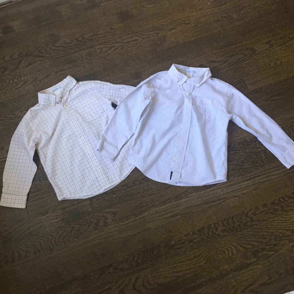 Janie & Jack Boys Size 4 Button Down Bundle